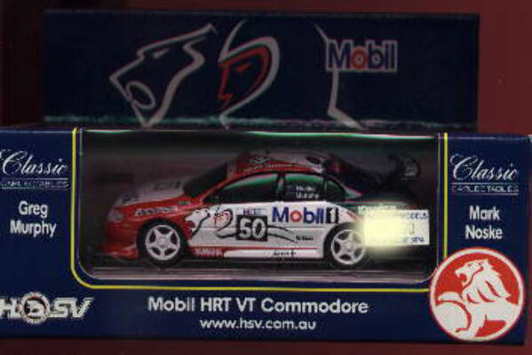1:43 Classic Carlectables 1050/1 VT Holden Commodore Holden Racing Team 98 'Mobil 1' M.Noske/G.Murphy No.50